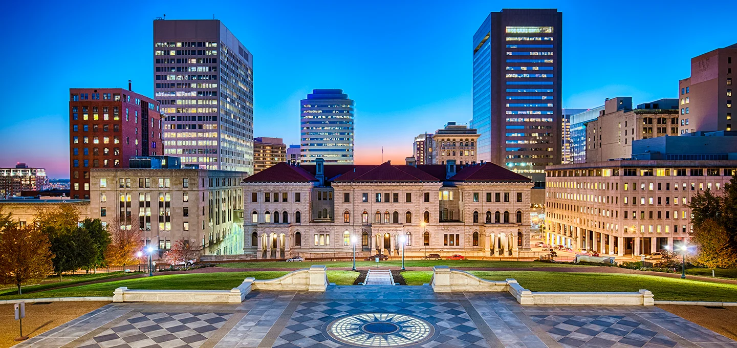 couple buying a house