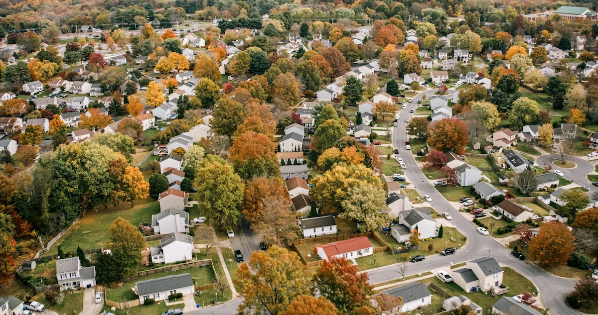 couple buying a house